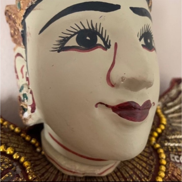 Indonesian Thai Burmese Asian Handmade Marionette Wooden Puppet LARGE - Picture 9 of 10